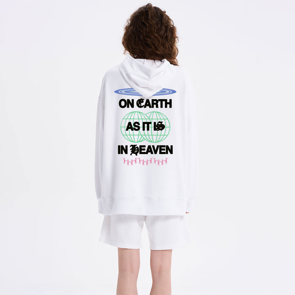 On Earth As It Is In Heaven Christian Classic Hoodie
