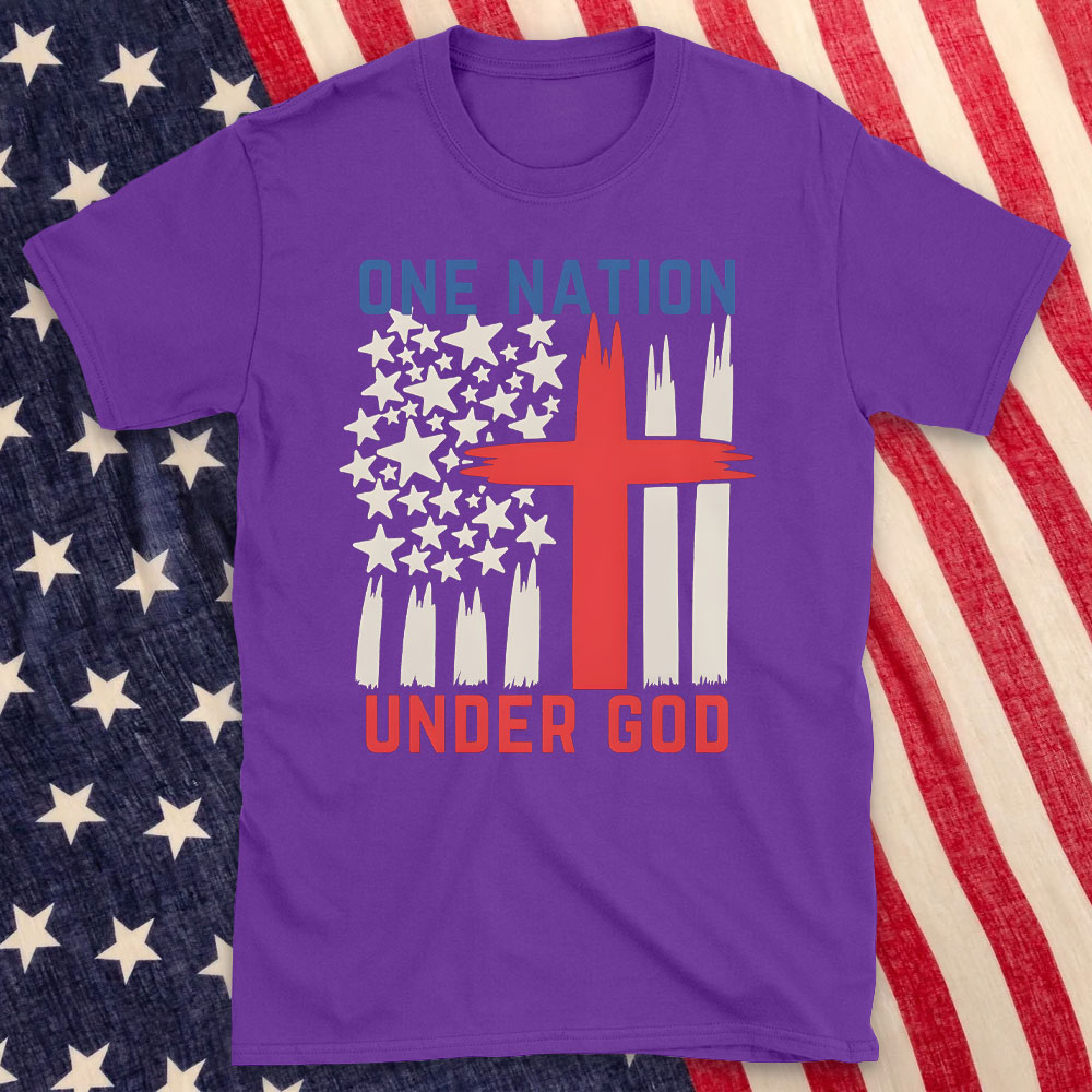 One Nation Under God Christian T Shirt