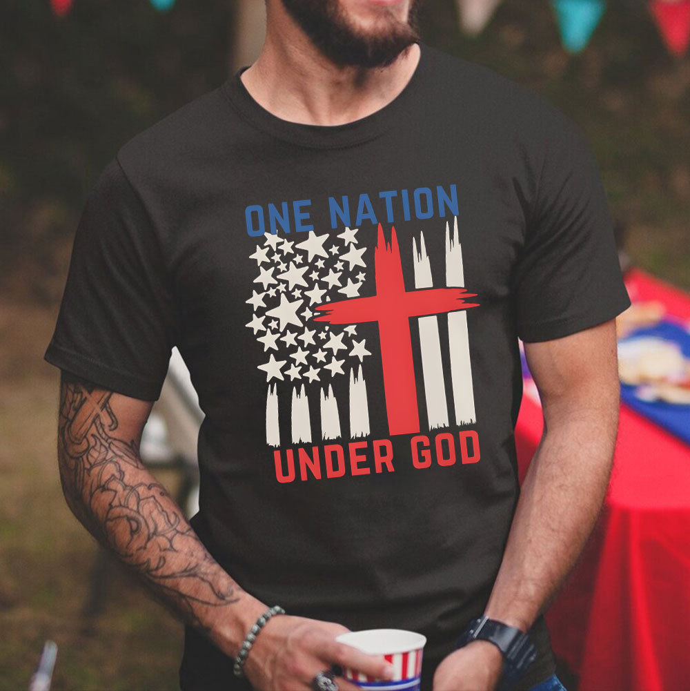 One Nation Under God Christian T-Shirt