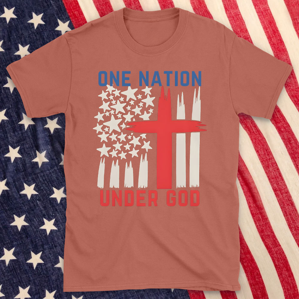 One Nation Under God Christian T-Shirt