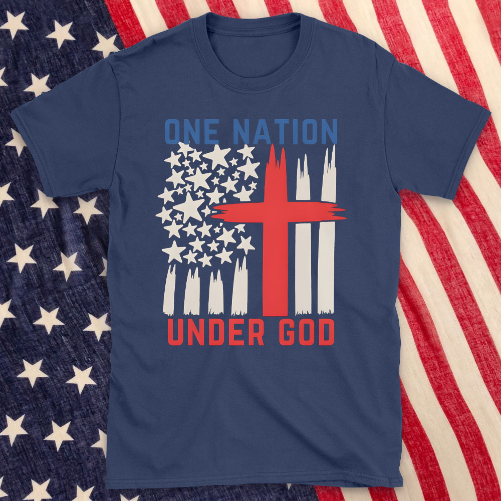 One Nation Under God Christian T Shirt