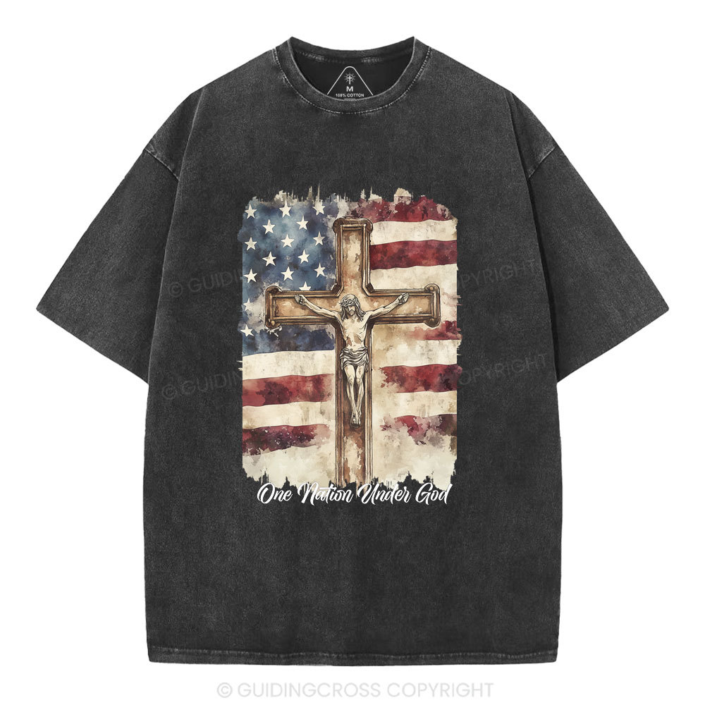 New-Sample Christian Washed T-Shirt Sale - GuidingCross