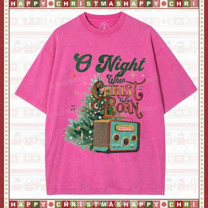 One Night Christian Washed T-Shirt