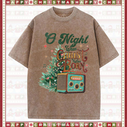 One Night Christian Washed T-Shirt
