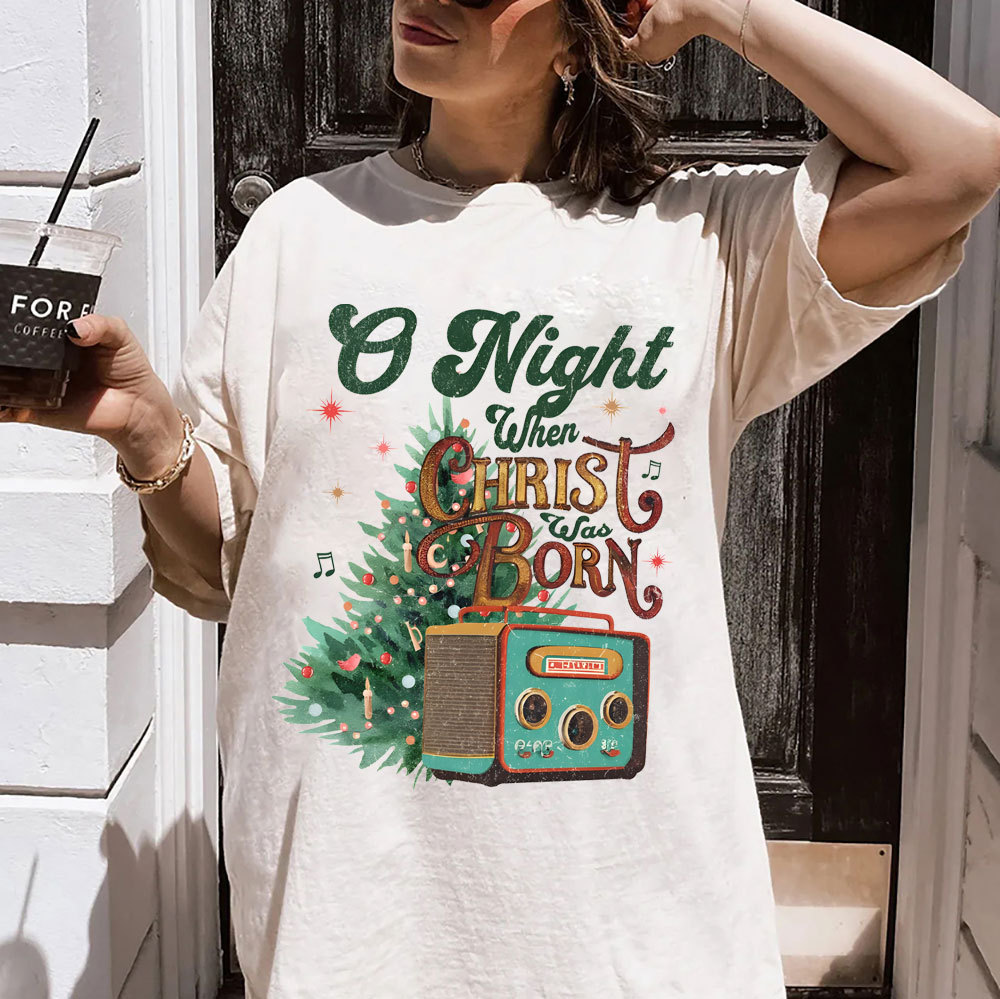 One Night Christian Washed T-Shirt