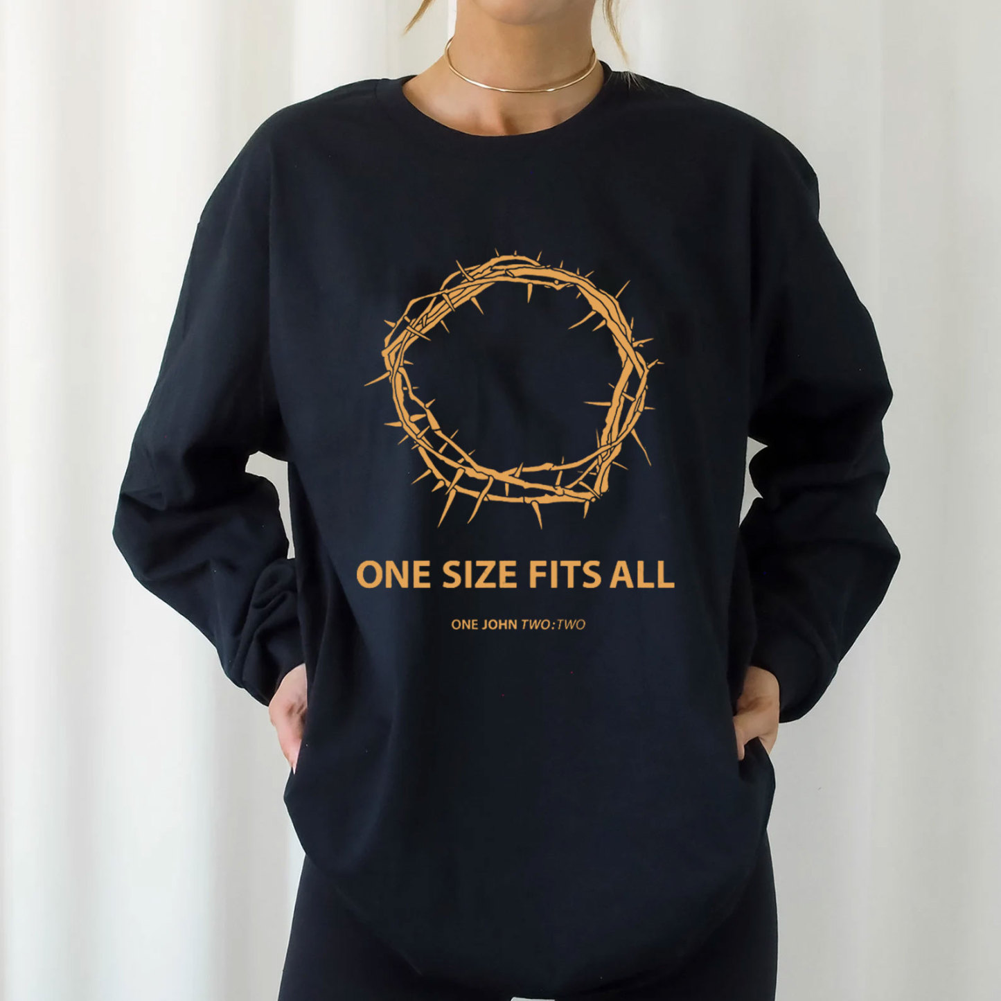 One Side Fits All Christian Long Sleeve T-Shirt