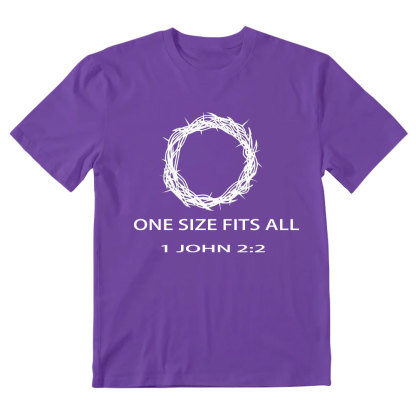 One Size Fits All Christian T-Shirt