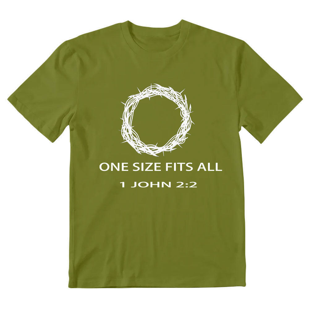 One Size Fits All Christian T-Shirt
