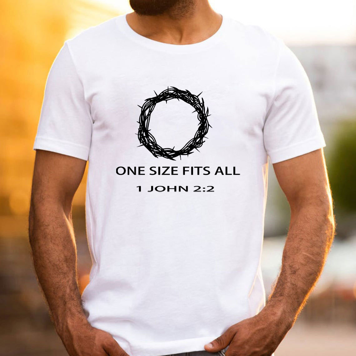 One Size Fits All Christian T-Shirt