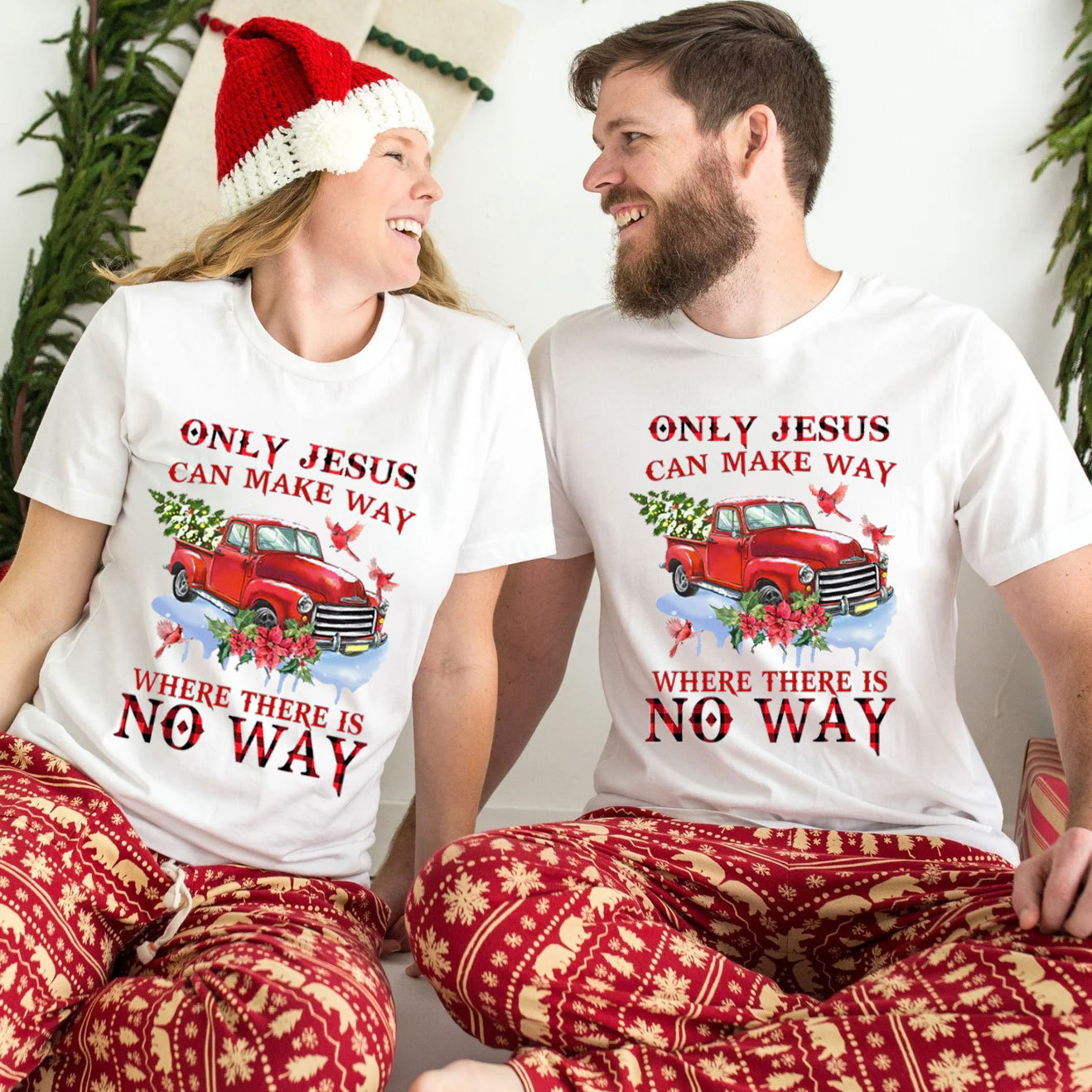 Only Jesus Can Make The Way Christian T-Shirt