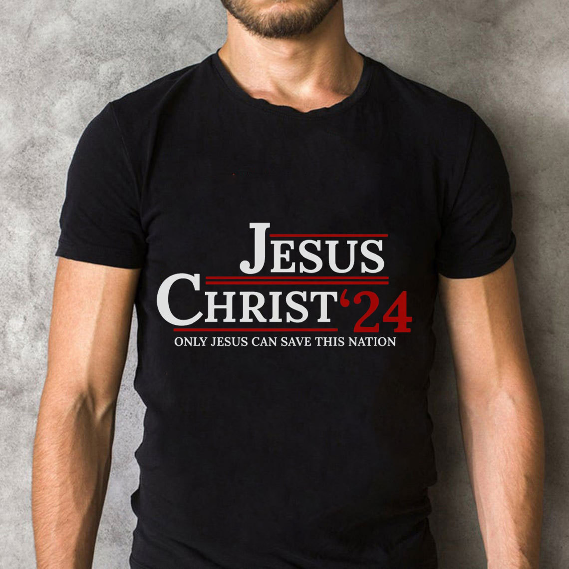 Only Jesus Can Save This Nation Christian T-Shirt