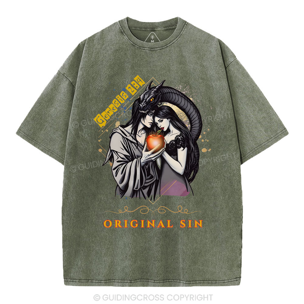 Original Sin Christian Washed T-Shirt