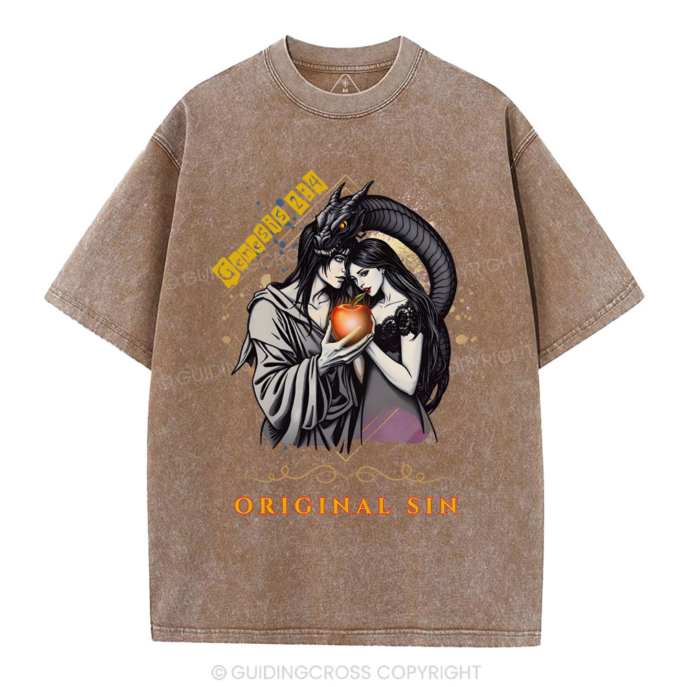 Original Sin Christian Washed T-Shirt