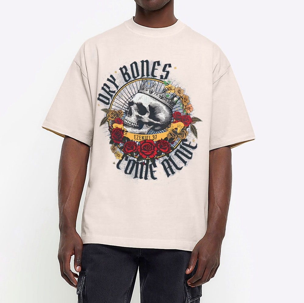 Ory Bones Christian Washed T-Shirt