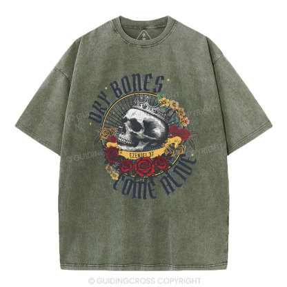 Ory Bones Christian Washed T-Shirt