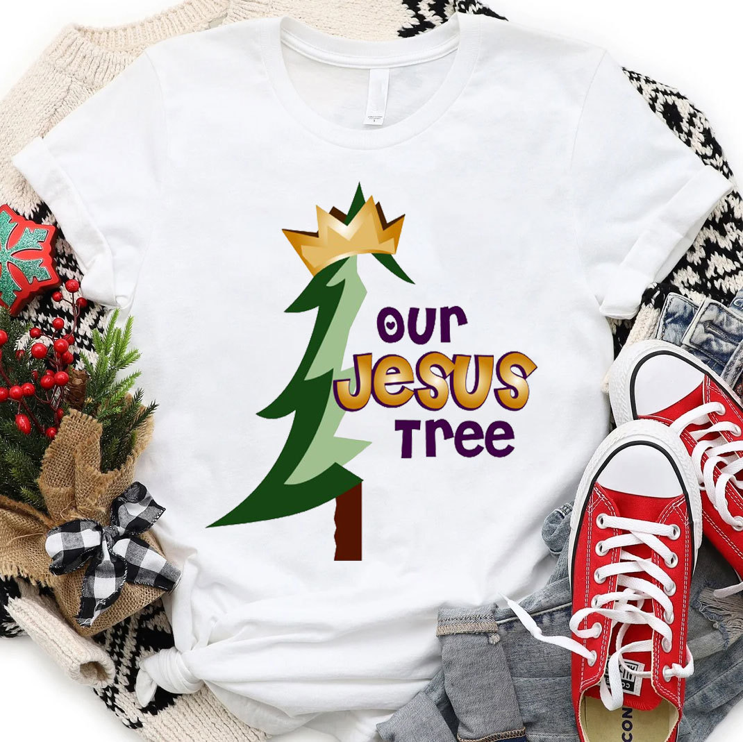 Our Jesus Tree Christian T-Shirt