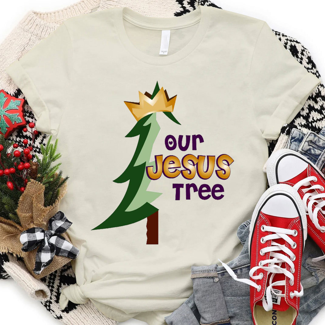 Our Jesus Tree Christian T-Shirt