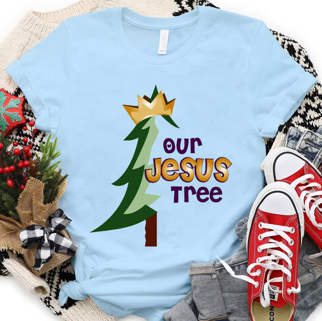 Our Jesus Tree Christian T-Shirt