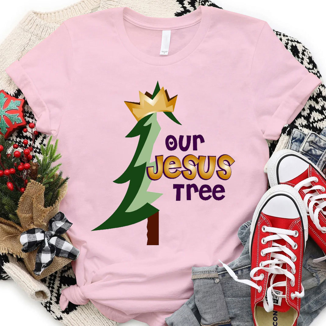 Our Jesus Tree Christian T-Shirt