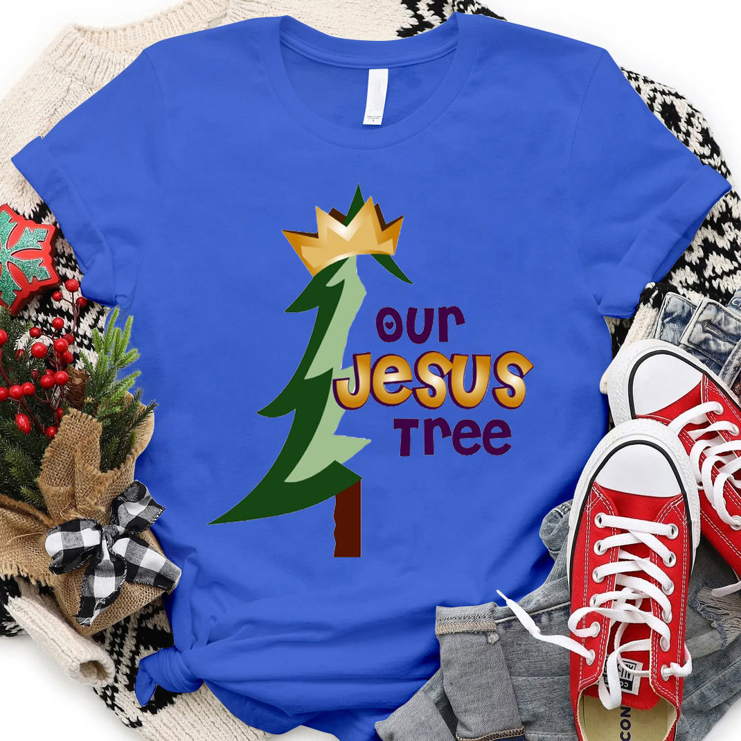 Our Jesus Tree Christian T-Shirt