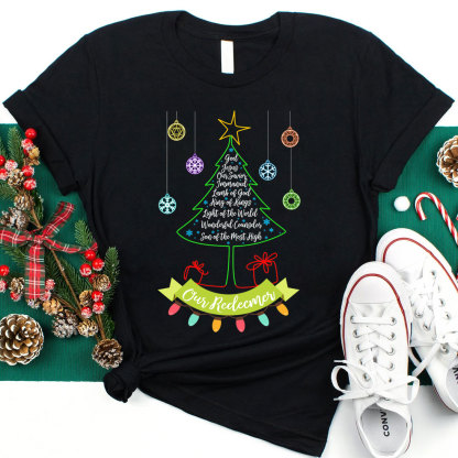 Our Redeemes Christian Christmas T-Shirt