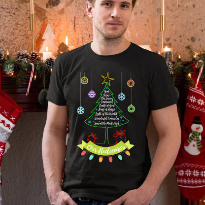 Our Redeemes Christian Christmas T-Shirt