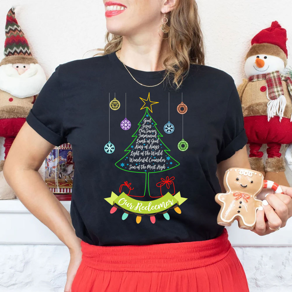 Our Redeemes Christian Christmas T-Shirt