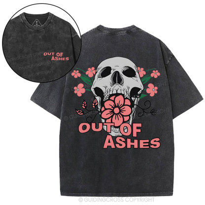 Out Of Ashes Christian Washed T-Shirt