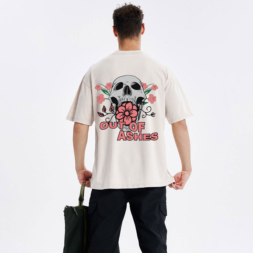 Out Of Ashes Christian Washed T-Shirt