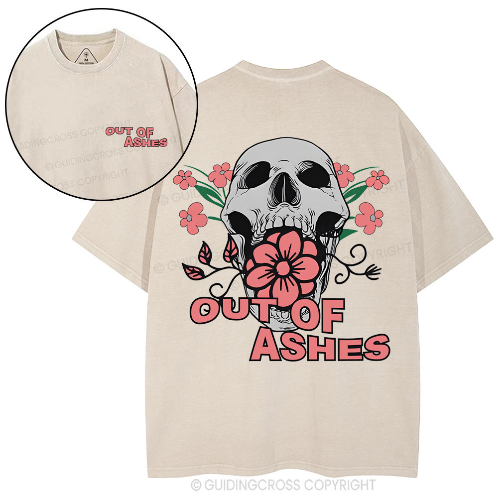 Out Of Ashes Christian Washed T-Shirt