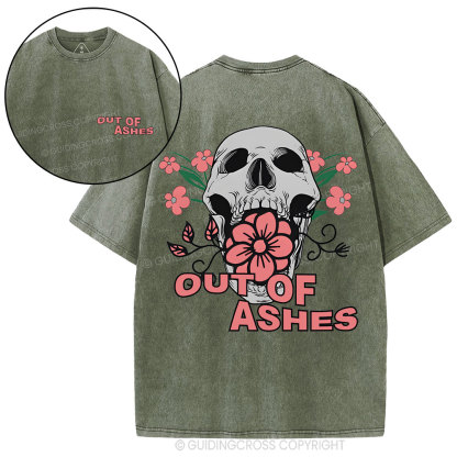 Out Of Ashes Christian Washed T-Shirt