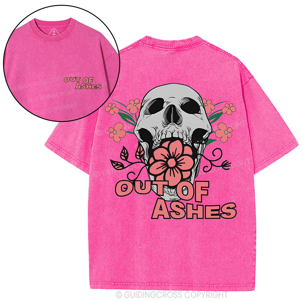 Out Of Ashes Christian Washed T-Shirt