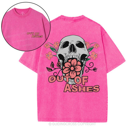 Out Of Ashes Christian Washed T-Shirt
