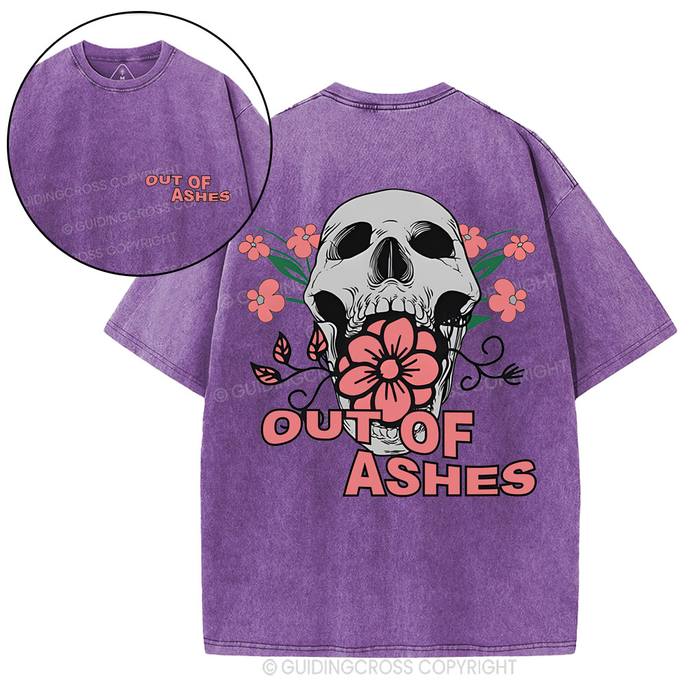 Out Of Ashes Christian Washed T-Shirt