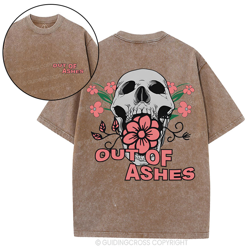 Out Of Ashes Christian Washed T-Shirt