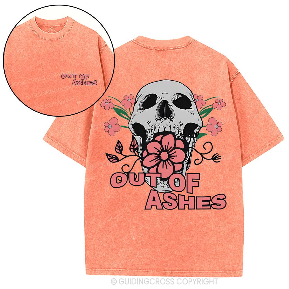 Out Of Ashes Christian Washed T-Shirt