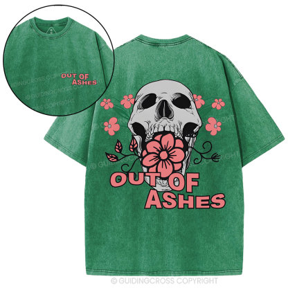 Out Of Ashes Christian Washed T-Shirt