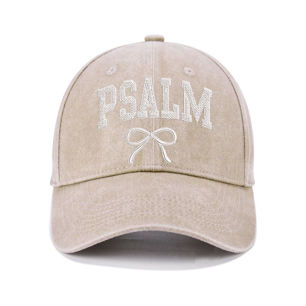 PSALM Christian Washed Hat