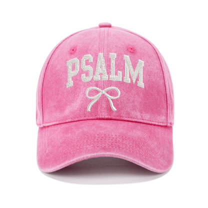 PSALM Christian Washed Hat