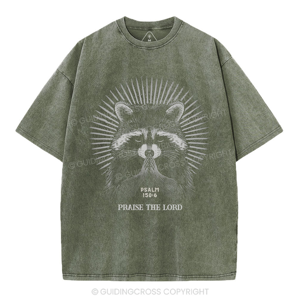 PSALM Christian Washed T-Shirt