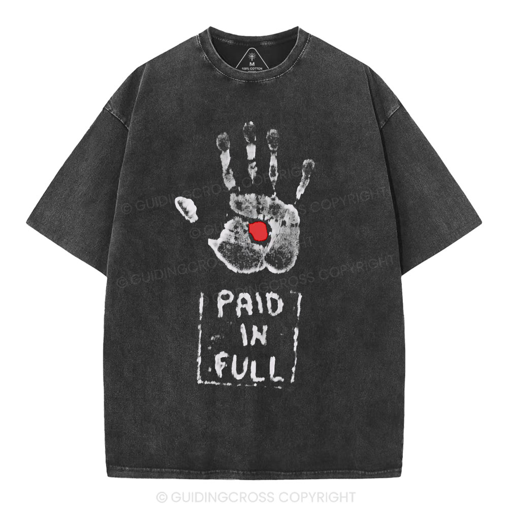 New-Sample Christian Washed T-Shirt Sale - GuidingCross