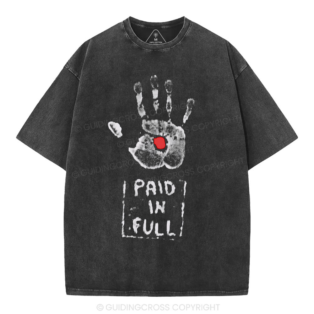 New-Sample Christian Washed T-Shirt Sale - GuidingCross