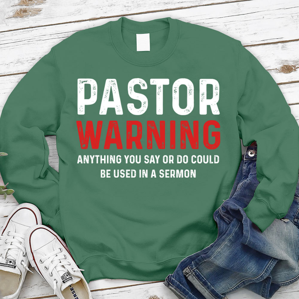 Pastor Warning Anything You Say or Do Could Be Used in a Sermon