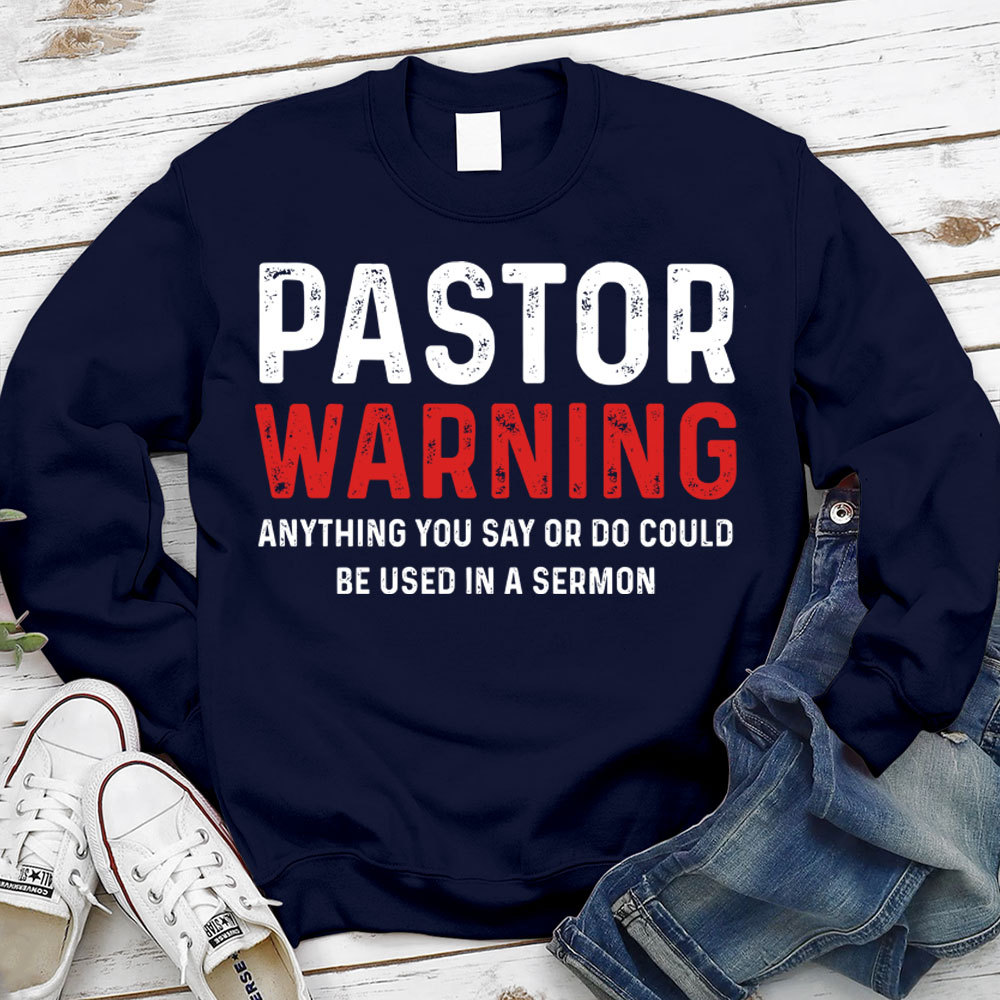 Pastor Warning Anything You Say or Do Could Be Used in a Sermon