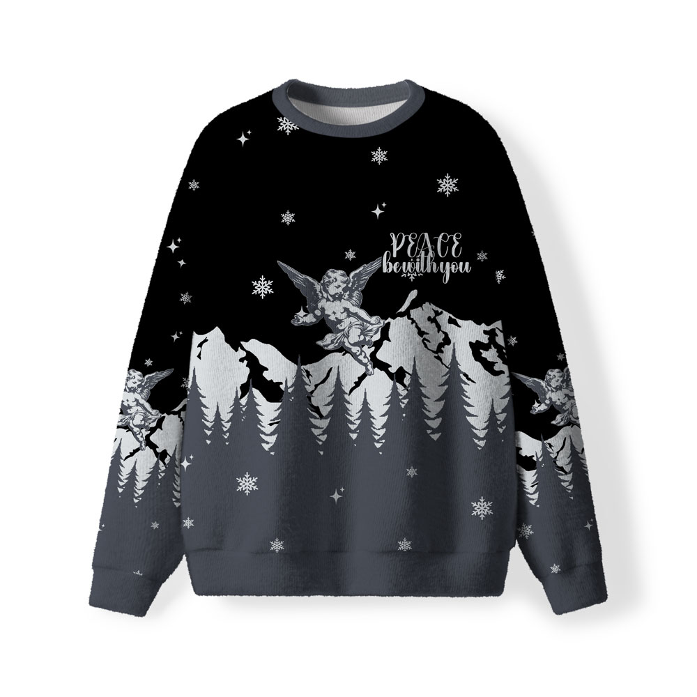 Peace Be With You Christian Lightweight Sweater