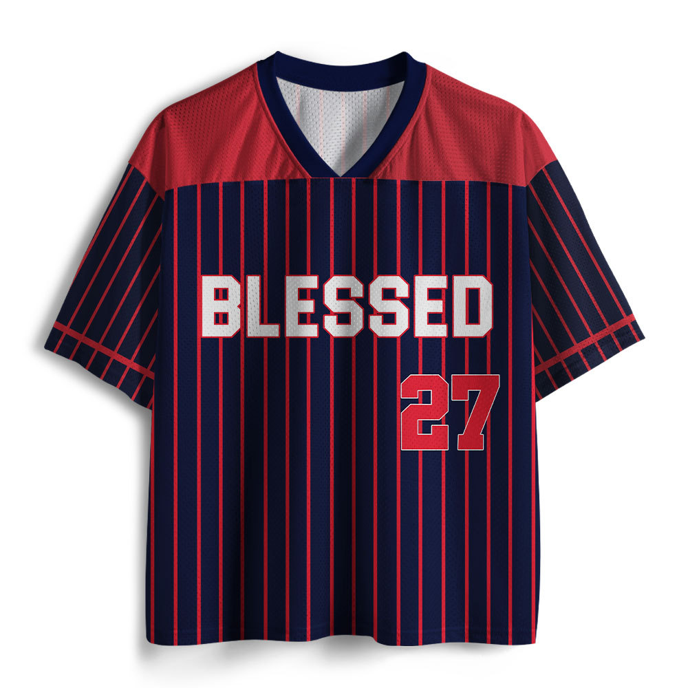 Peace And Blessed Christian Mesh Jersey