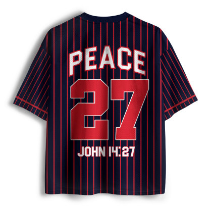 Peace And Blessed Christian Mesh Jersey