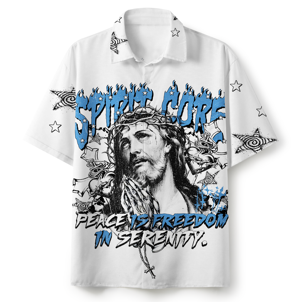 Peace And Freedom Christian Hawaiian Shirt 