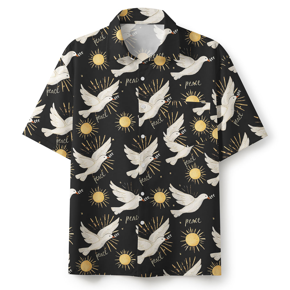 Peace And Love Christian Hawaiian Shirt 