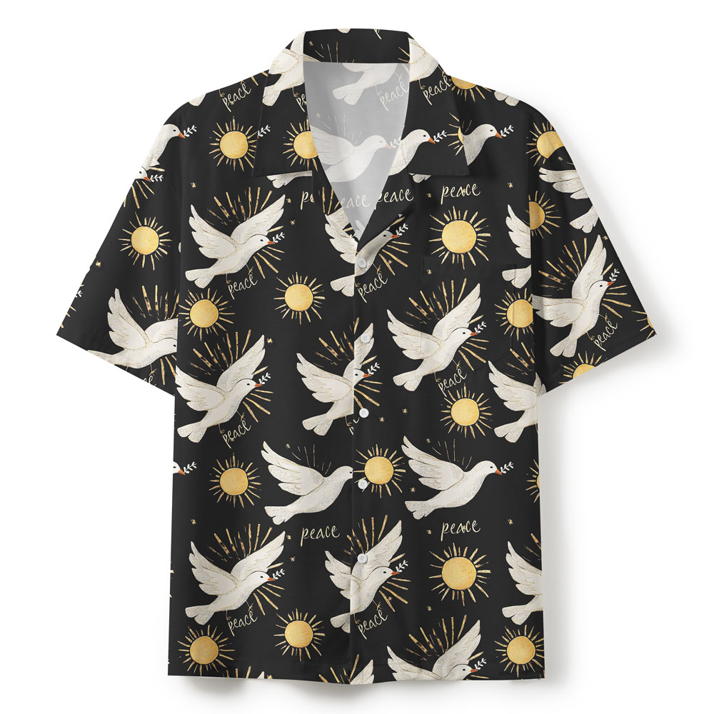 Frist Of All I'm God Pieces Christian Hawaiian Shirt Sale - GuidingCross